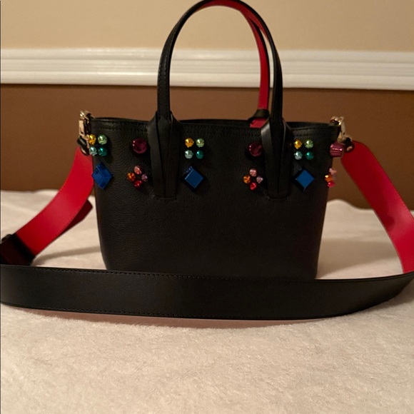 Christian Louboutin Mini Cabata Black Tote - Picture 6 of 15